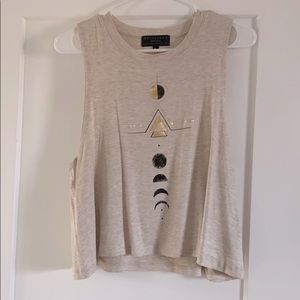 Never been worn boho crop top